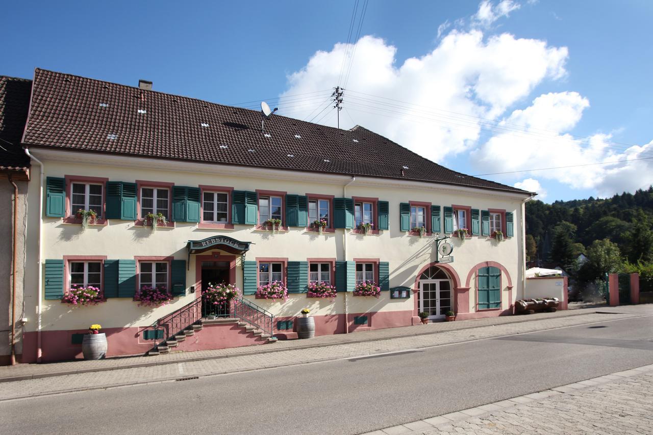 Landgasthof Rebstock Sulzburg Eksteriør billede